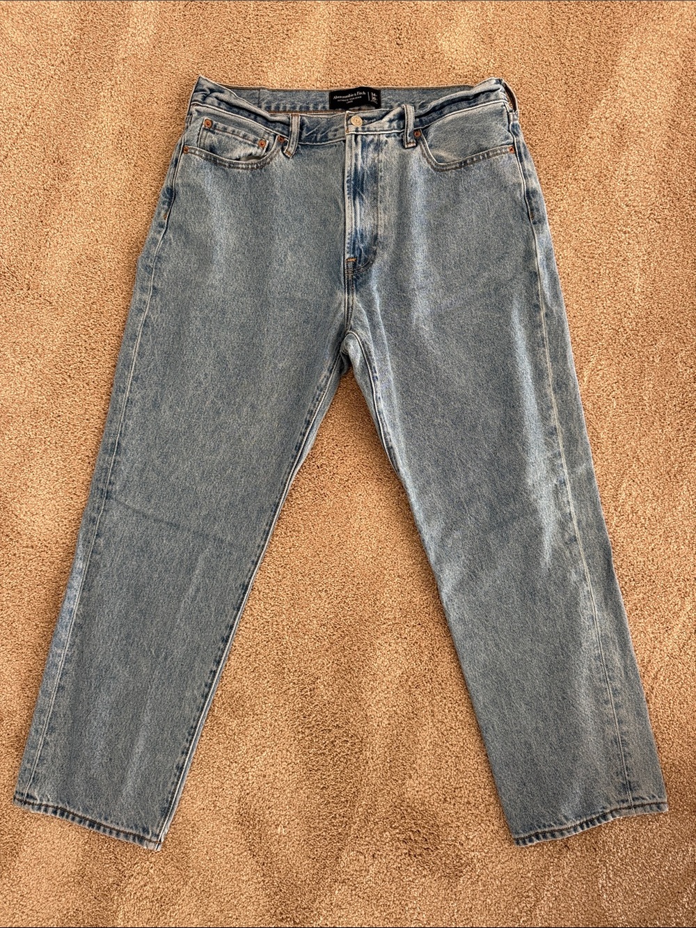 Abercrombie & Fitch Light Blue Relaxed Men’s Jeans